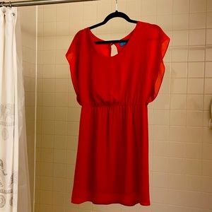 Burnt Orange Dress, perfect for fall weather!